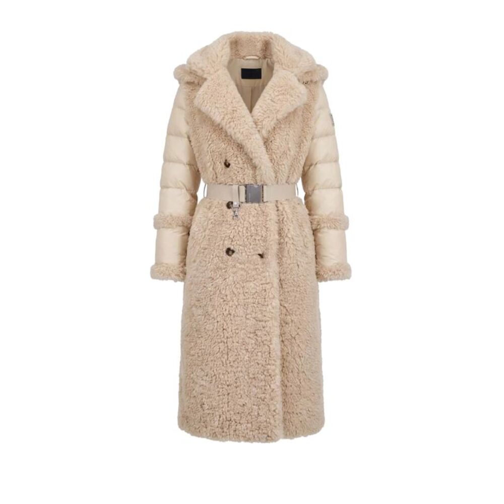 Rudsak Women Noelle Hooded Coat With Faux Fur